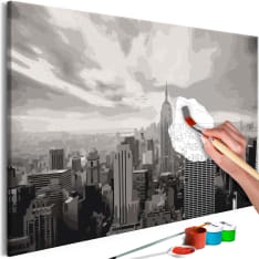 Artgeist Grey New York DIY kangas maalaus
