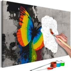 Artgeist Colourful Butterfly DIY kangas maalaus