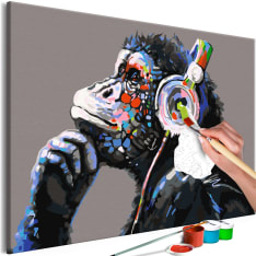 Artgeist Musical Monkey DIY kangas maalaus