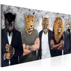 Artgeist Different Faces  Wide taulu