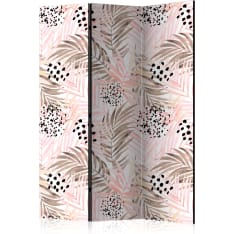 Artgeist Pink Palm Leaves 3-osainen sermi