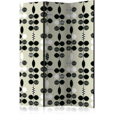 Artgeist Black And White Dots 3-osainen sermi