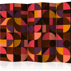 Artgeist Geometric Mosaic (Red) 5-osainen sermi