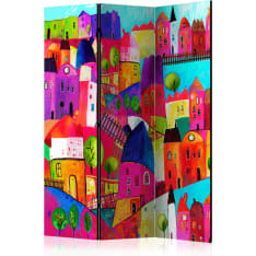 Artgeist Rainbow-Hued Town 3-osainen sermi