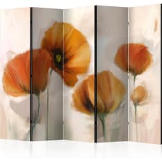 Artgeist Poppies - Vintage 5-osainen sermi