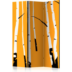 Artgeist Birches On The Orange Background 3-osainen sermi