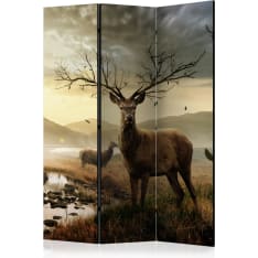 Artgeist Deers By Mountain Stream 3-osainen sermi