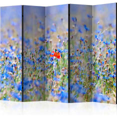 Artgeist A Sky-Colored Meadow - Cornflowers 5-osainen sermi