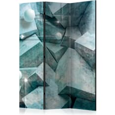 Artgeist Concrete Cubes (Green) 3-osainen sermi