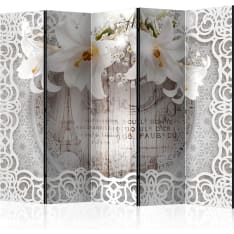 Artgeist Lilies And Quilted Background 5-osainen sermi