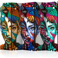 Artgeist Colorful Faces 5-osainen sermi