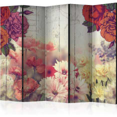 Artgeist Vintage Flowers 5-osainen sermi