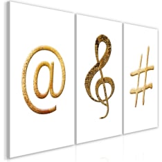 Artgeist Golden Signs  taulusetti