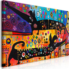 Artgeist Extravagant Dogs  Wide taulu