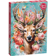 CherryPazzi Flower Deer 1000p palapeli