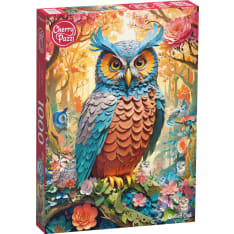 CherryPazzi Quilled Owl 1000p palapeli