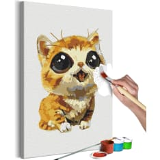 Artgeist Joyful Cat DIY kangas maalaus