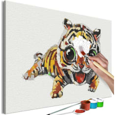 Artgeist Sweet Tiger DIY kangas maalaus