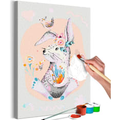 Artgeist Colourful Rabbit DIY kangas maalaus