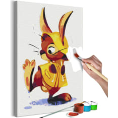 Artgeist Bunny in the Rain DIY kangas maalaus