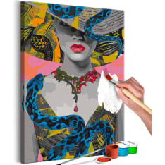 Artgeist Snake Goddess DIY kangas maalaus