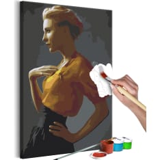 Artgeist Yellow Blouse DIY kangas maalaus