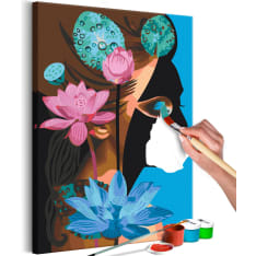 Artgeist Lotus Lady DIY kangas maalaus