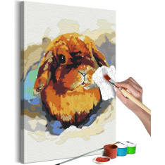 Artgeist Bunny in the Snow DIY kangas maalaus