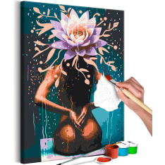 Artgeist Lothus Lady DIY kangas maalaus