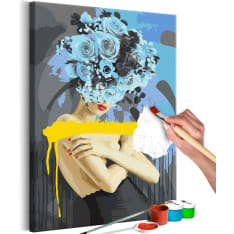 Artgeist Bouquet on the Head DIY kangas maalaus