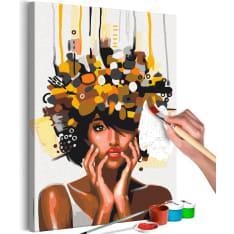 Artgeist Golden Head DIY kangas maalaus