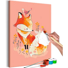 Artgeist Fox and Rabbit DIY kangas maalaus
