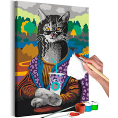 Artgeist Mrs. Kitty Lisa DIY kangas maalaus