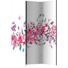 Artgeist Flowers and Butterflies [Room Dividers] sermi