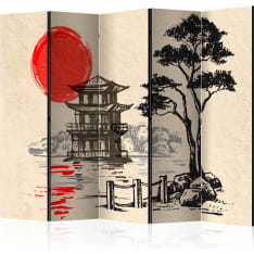 Artgeist Little House by the Pond II [Room Dividers] sermi