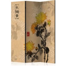 Artgeist Chrysanthemums [Room Dividers] sermi