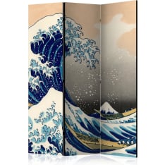 Artgeist The Great Wave off Kanagawa [Room Dividers] sermi