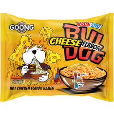 Goong Buldog Cheese Instant Noodles 117g