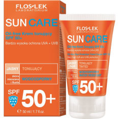 Floslek Oil free spf50+ 50 ml sävytetty aurinkosuojavoide