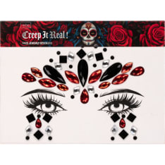 WIBO Creep It Real kasvojalokivet tarralla