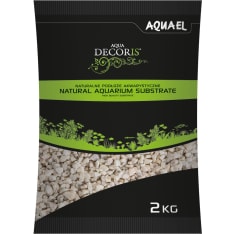 Aquael Decoris 2 kg 2-4 mm light gray gravel for the aquarium