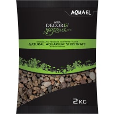Aquael Decoris 2 kg 5-10 mm natural gravel for the aquarium