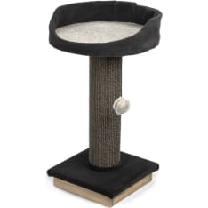 Ecomfy Alex 67,5 cm musta kissan raapimatolppa pedillä