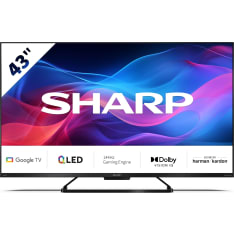 SHARP 43GR8265E 43" GAMING TV 144Hz , GOOGLE TV UHD 4K (2025)