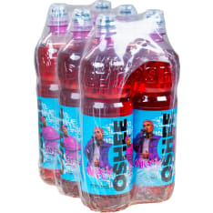 OSHEE Isotoninen Raspberry 6x750 ml urheilujuoma