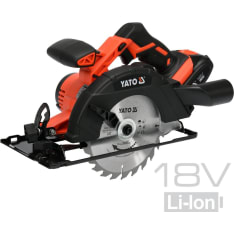 Yato käsisirkkeli 18V 165 mm 2Ah akulla + terä