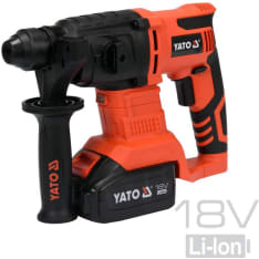Yato cordless hammer SDS+ 18V 24 mm + 18V 3 AH battery and charger