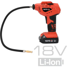 Yato 18V + 2.0 AH battery and charger kit for battery compressor