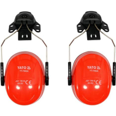 Yato hearing protector pair for helmet with 25 mm attachment 28 dB
