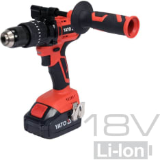Yato 18V 75Nm + 3 AH battery and charger set cordless drill
